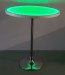 36 Round 42 Inch Tall Light Up Glow Top LED Portable Highboy Table